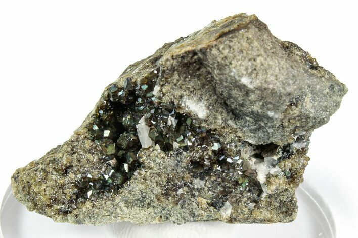 Iridescent, Rainbow Andradite Garnets - Norway #342340